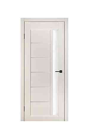 Дверь Реликт Корт Крем + Стекло сатин 70*200 см Качественные межкомнатная дверь Двери для офиса Киев