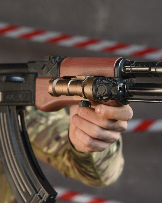 Ліхтарик з інфрачервоною підсвіткою KIJI Style K-10 (з кріпленням 20 мм, DE) WD04093-DE-NO ВТ4745 Одеса - фото 1