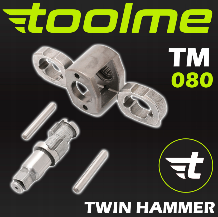 Гайковерт пневматичний ударний 1850Нм 1/2'' Toolme (Польща) Київ - фото 9