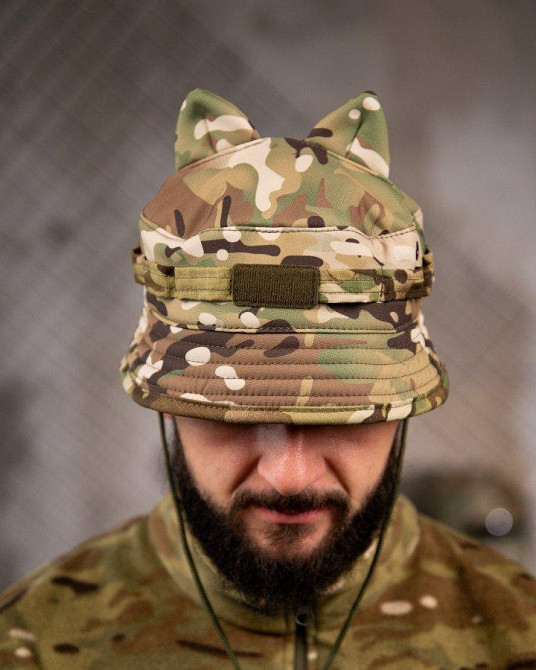 Тактична панама софтшел вушка мультикам ПП7961 Одеса - фото 1