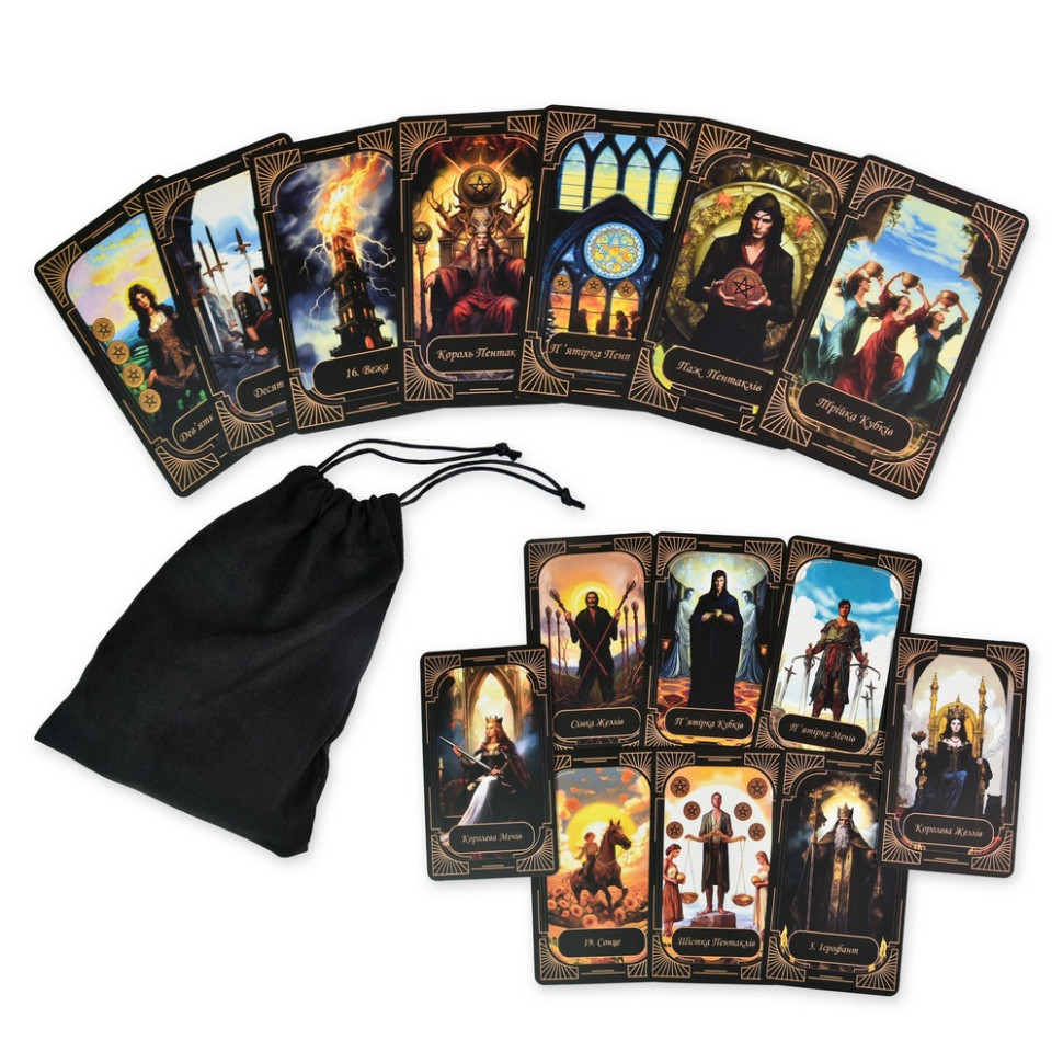 Гадальні карти Таро 30472 інструкція 78 штук Вінниця - фото 4