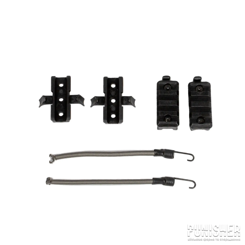 Рельсовое крепление на шлем каску FAST Планка Черный Винница - изображение 8