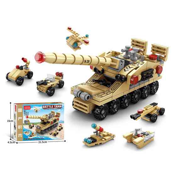 Конструктор LeleBrother военная техника 6в1 135 деталь совместимый с lego лего Киев