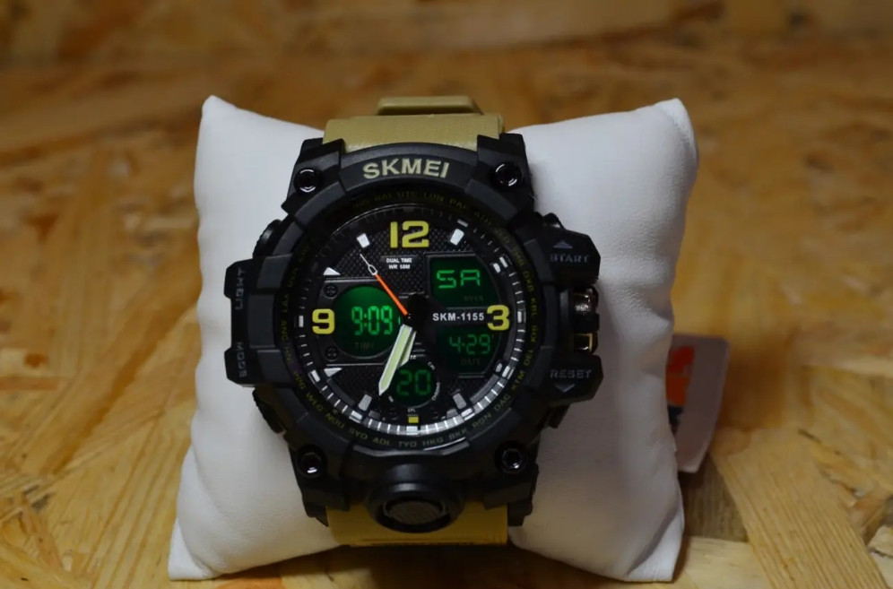Чоловічий годинник Skmei Hamlet 1155 Хакі Вінниця - фото 4