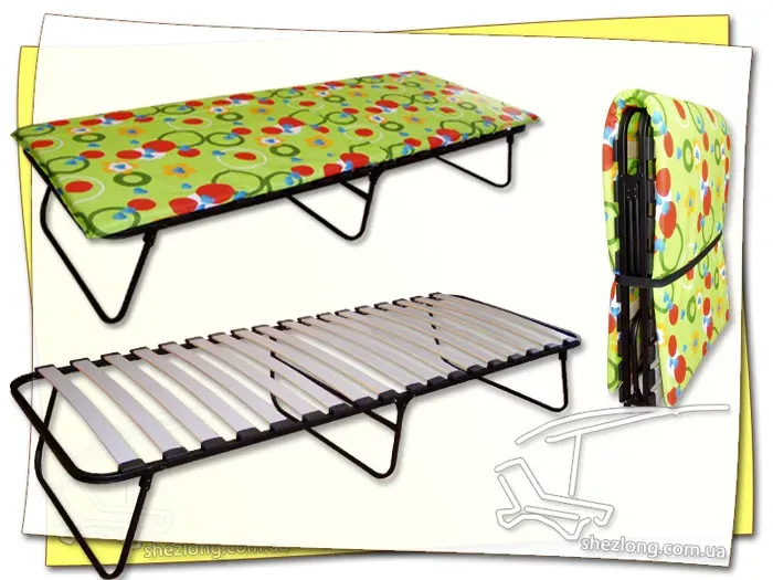 Кровать металлическая, раскладушка, матраци, подуш Киев - изображение 7