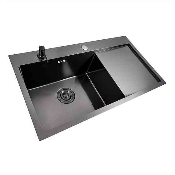 CM 78*43 L Мийка PVD чорна Valeso Handmade (3.0/0.8) Коломия