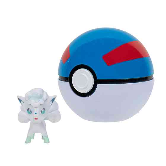 Ігровий набір Pokemon W14 - Алола Вульпікс в покеболі Днепр