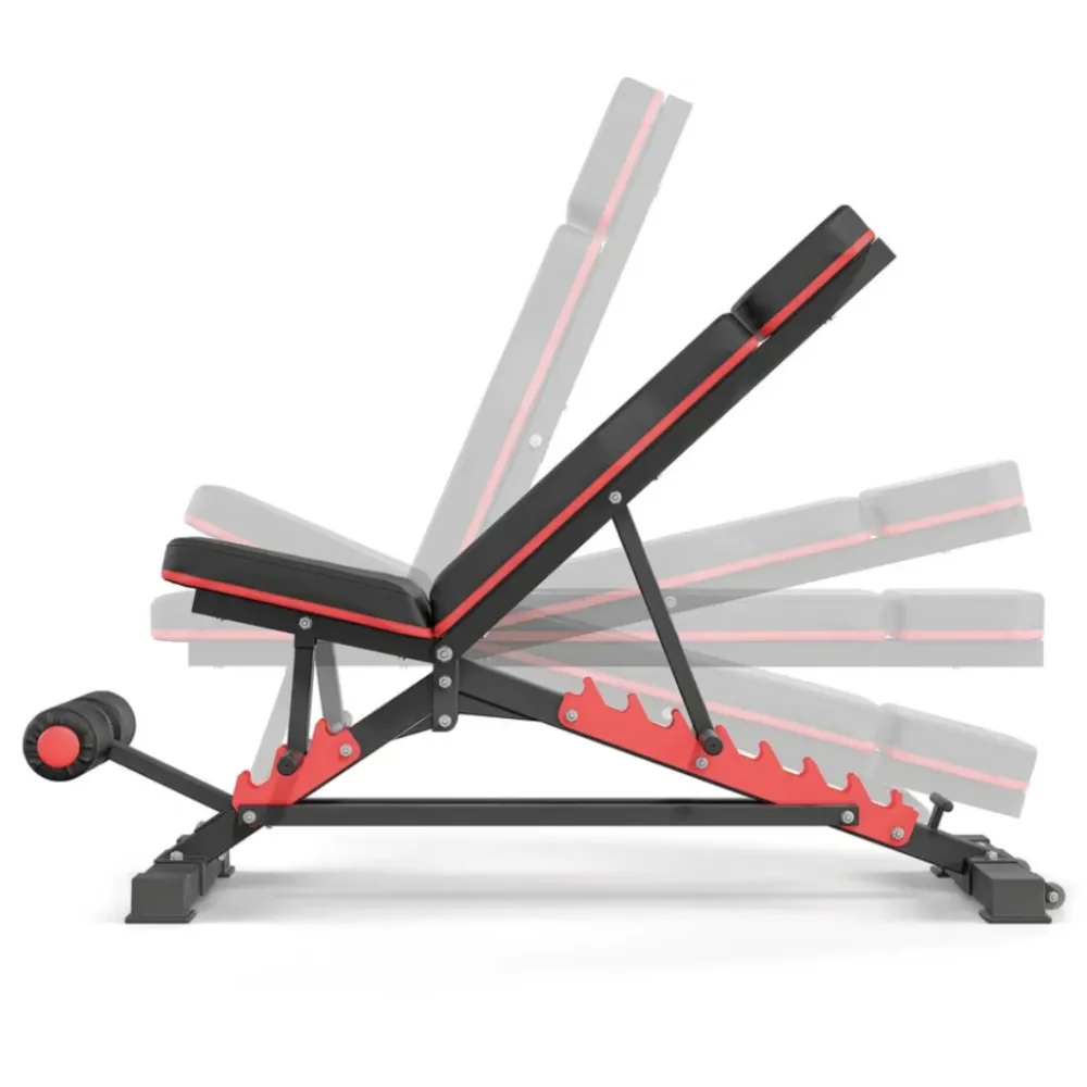 Скамейка универсальная с фиксаторами для ног Hop-Sport HS-2090HB тренировочная Киев - изображение 5