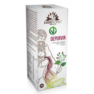 Травы Erbenobili Комплекс для Детоксикации Организма, Depurvin, 50 мл капли (EEEN5) Винница - изображение 1