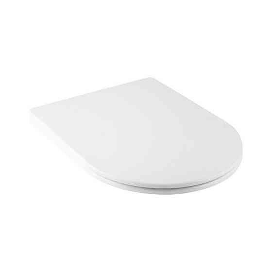 Сидіння для унітаза Qtap (Jay 520,640, Swan 520,640) з мікроліфтом Slim QT1699SC5176W Київ