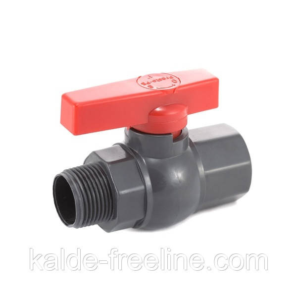 Кран шаровий Presto-PS 50 мм із зовнішнім і внутрішнім різьбленням 2 дюйми (PFV-0163) Харьков - изображение 1