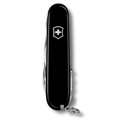Нож Victorinox Huntsman 91 мм Чорний (1.3715.3) Винница - изображение 2
