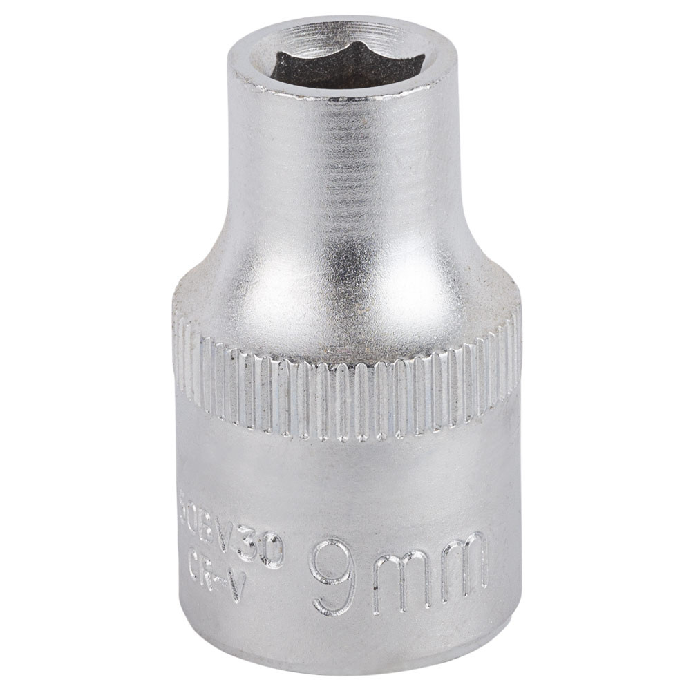 Sigma Насадка шестигранная короткая 1/2" 9мм CrV mid SIGMA (6071091) Коломыя - изображение 1