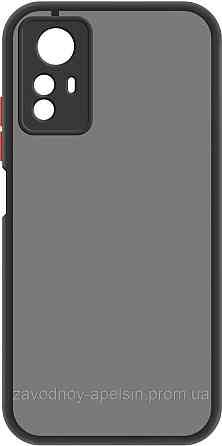 Xiaomi Redmi Note 12S Чохол бампер матовий Frame (чорний) Одеса