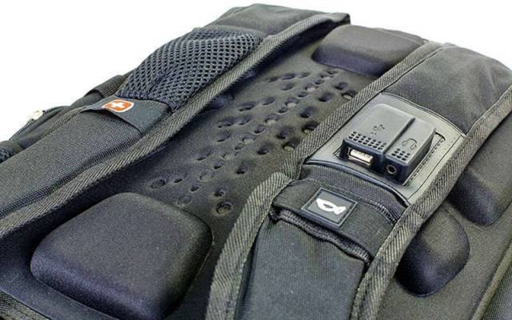 Рюкзак SWR 7650B 30л 44x32x17 чорний Київ - фото 3