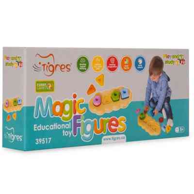 Развивающая игрушка Tigres Магические фигурки 8 элементов в коробке (39517) Винница