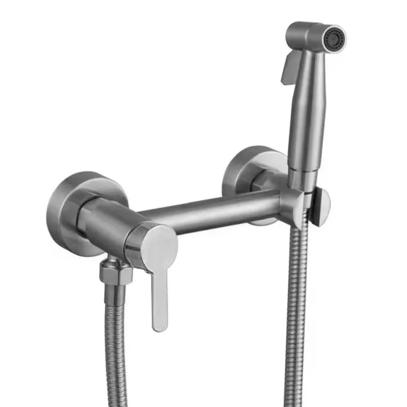 Змішувач з гігієнічним душем Mixxus DAX-222 з нержавіючої сталі SUS304 MI6079 Харків - фото 1