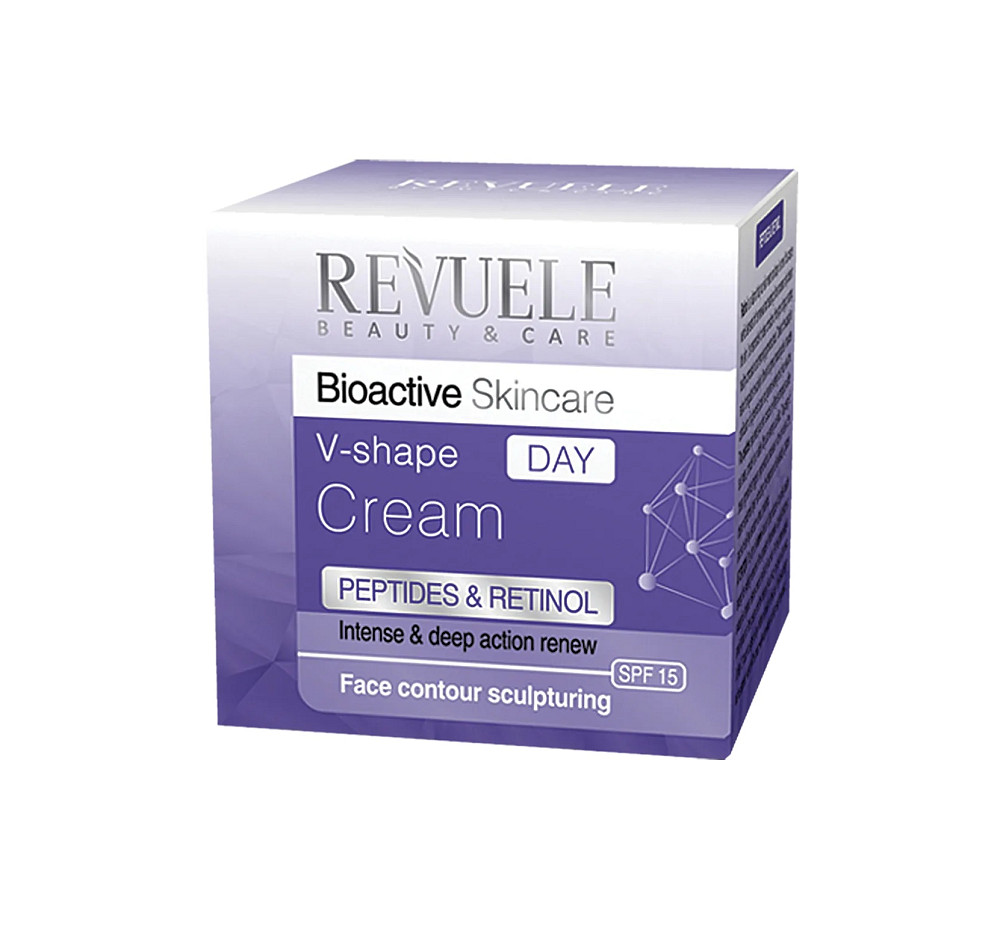 Формуючий денний крем Пептиди та Ретинол Bioactive Revuele 50 мл Київ - фото 1