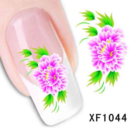 Наклейки для ногтей XF1044 Киев