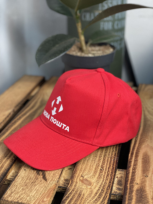 Кепка з логотипом "Нова пошта" Чернівці - фото 2