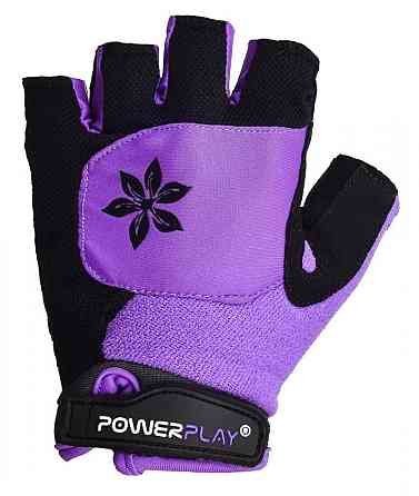 Велорукавички жіночі PowerPlay 5284 Фіолетові XS Киев