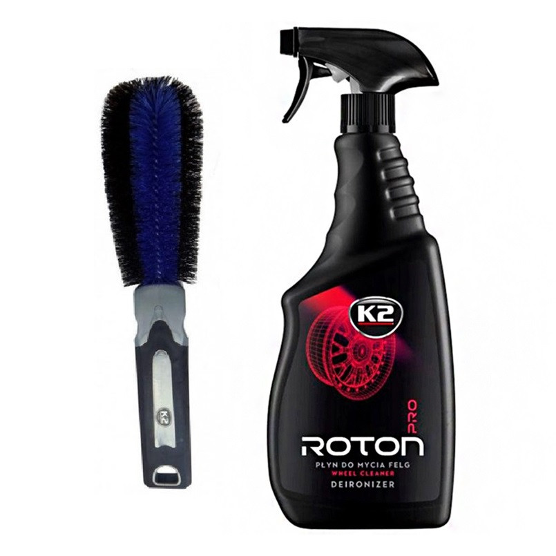 Набір для миття дисків та ковпаків: K2 Roton Pro 750мл + щітка K2 Brush For Wheel Rim Львів - фото 1