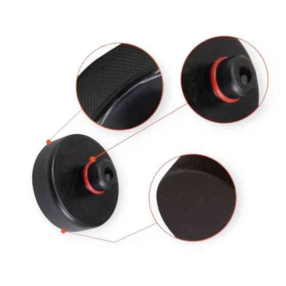 Накладка гумова на лапу підкатного домкрата "шайба"? 78мм, 4шт для Tesla Мукачево