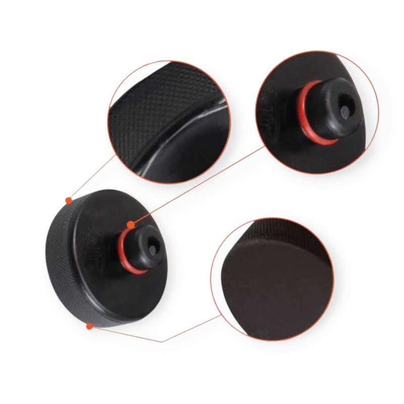 Накладка резиновая на лапу подкатного домкрата 