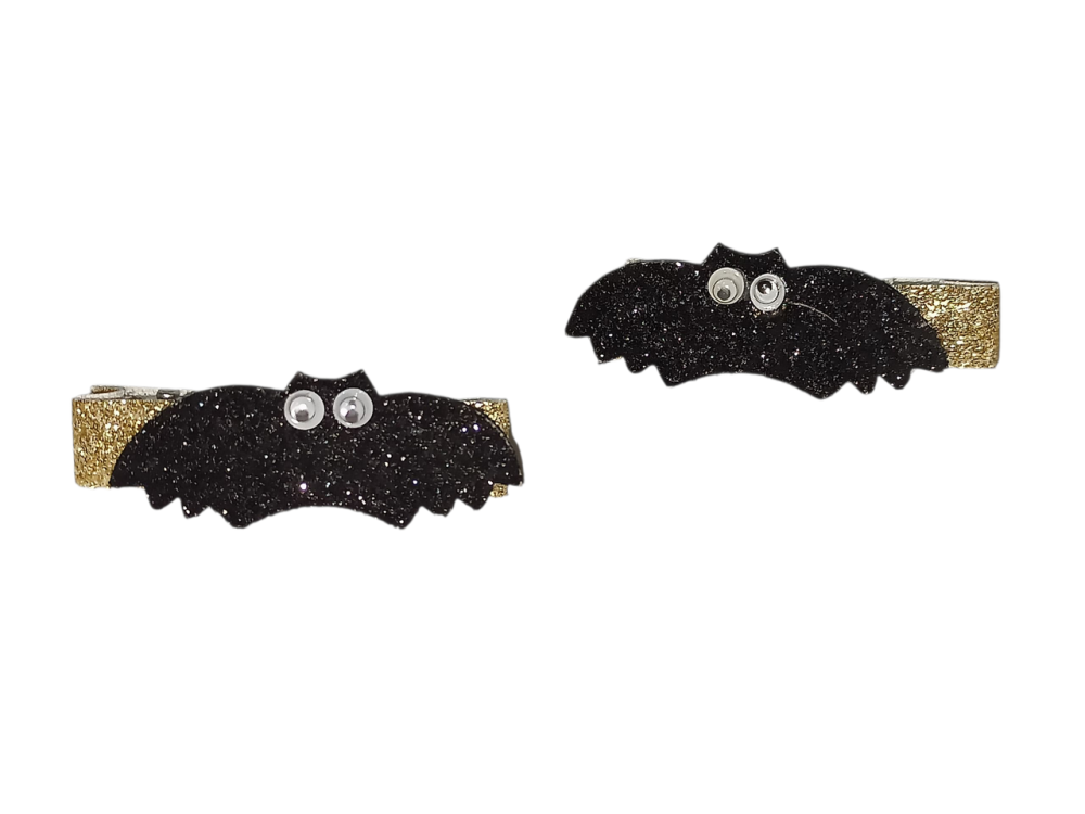 Шпильки з кажанчиком для волосся на Хелловін чорний Київ - фото 2