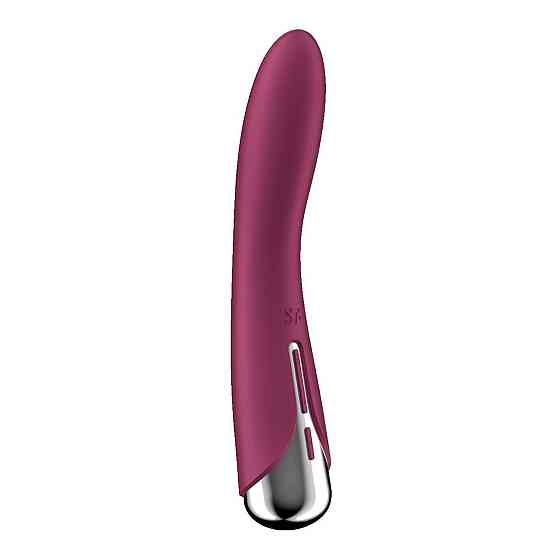 Вібратор точки G з обертанням Satisfyer Spinning Vibe 1 Red, 2 мотори Sex Aura Київ