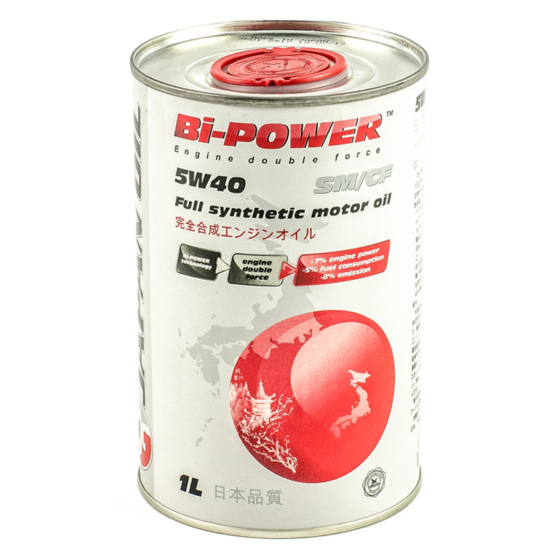 Моторное масло Bi-Power 5W-40 1л Львов - изображение 1