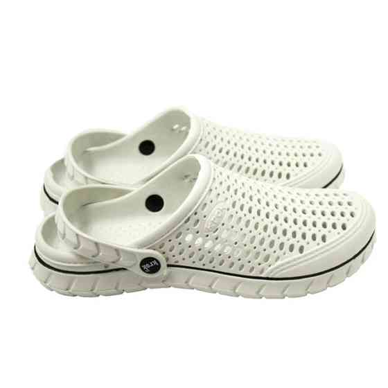 Сабо жіноче Медичне взуття крокси "Like Crocs" Білий недорогі Одесса