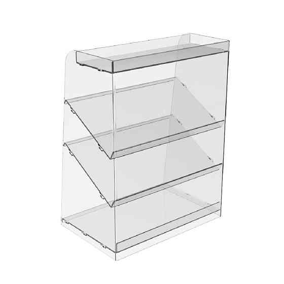 Підставка вітрина EKOSTAR 4 полиці 300х200х400 Київ