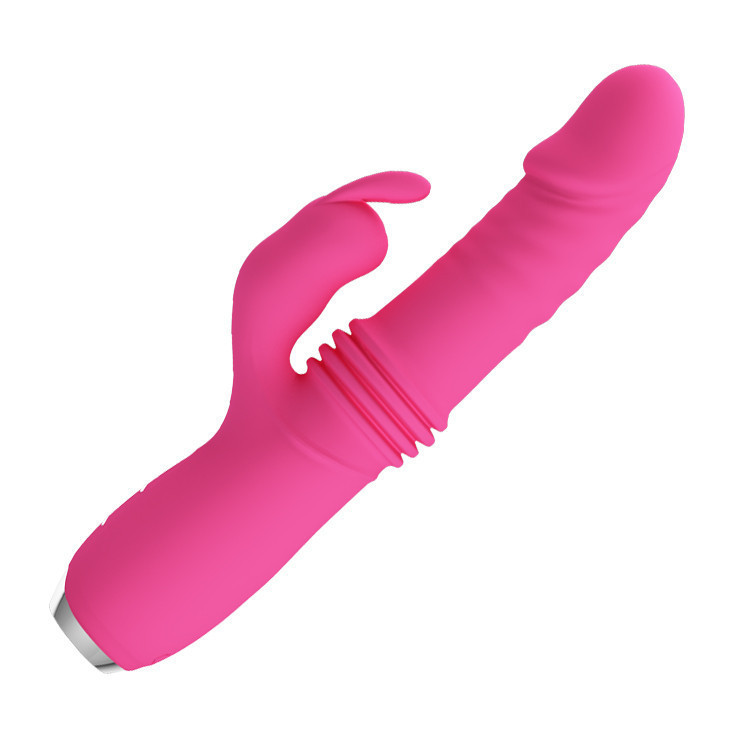 Вибратор-кролик с фрикциями Pretty Love Dorothy, розовый, 19.7 х 3.3 см Sex Aura Киев - изображение 2