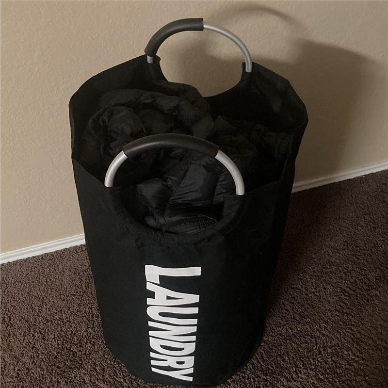 Корзина органайзер для вещей, игрушек Lovely Svi - 38 x 72 см (82 л) портативный водонепроницаемый - Черный Киев - изображение 5