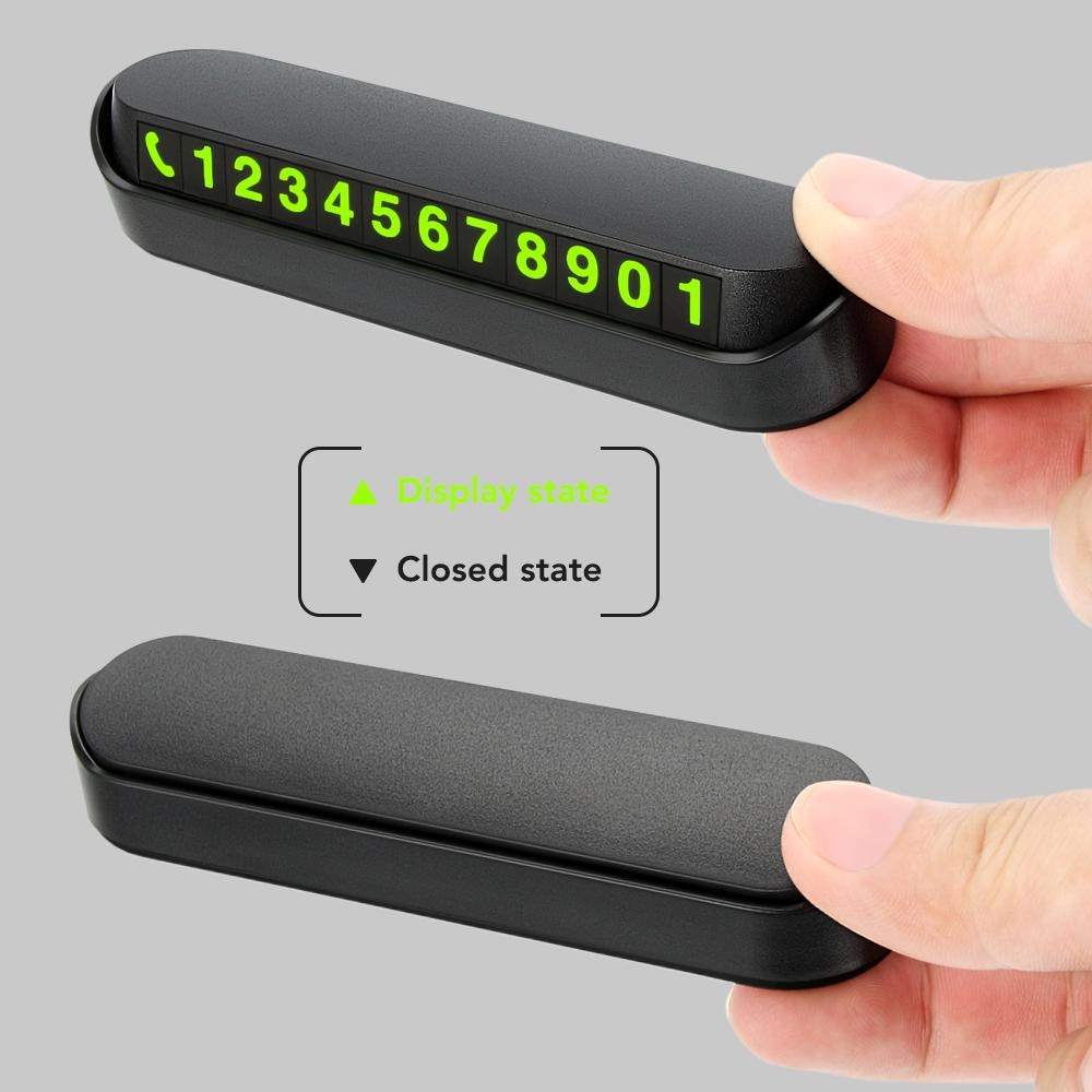 Табличка под лобовое стекло для вашего номера теле Київ - фото 1