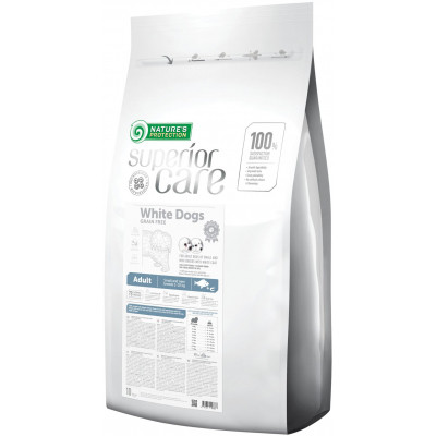Сухой корм для собак Nature's Protection NP Superior Care White Dogs Grain Free Adult Small and Mini (NPSC45668) Винница - изображение 1