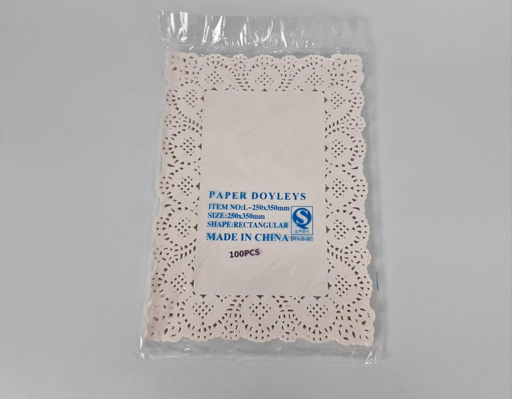 Серветка прямокутна ажурна 25*35(100 шт.) (1 пачка) Харків - фото 1