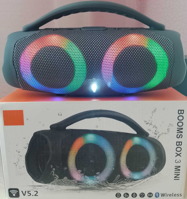 Bluetooth Колонка BOOMS BOX 3 MINI. Харьков - изображение 7