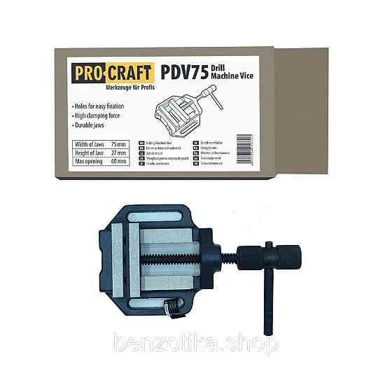 Лещата верстатні Procraft PDV75 Киев