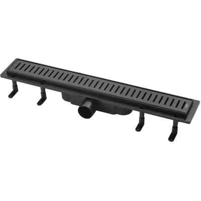 Душовий гарнітур Kroner Edelstahl Klassisch-SCH082 + змішувач Edelstahl Klassisch-SCH010 + трап лінійний Harz SCH60 Sekt (CVS30168) Вінниця