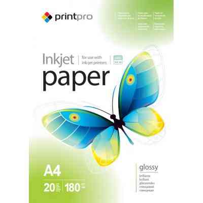 Фотобумага PrintPro A4 (PGE180020A4) Винница