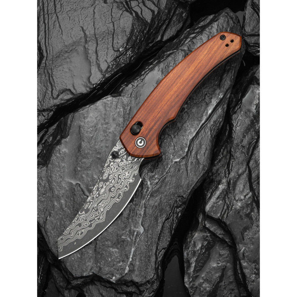 Ніж складаний Civivi Sixgill Guibourtia Wood C24050-DS1 Ровно - изображение 10