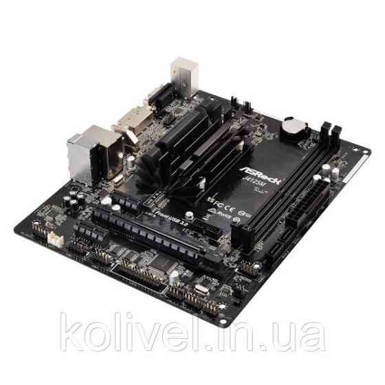 ASRock J4125M (Quad-Core Celeron 2.7GHz, 2xDDR4, VGA/HDMI/DVI, 1*PCIex16, 2xSATAIII, mATX) (J4125M) Киев