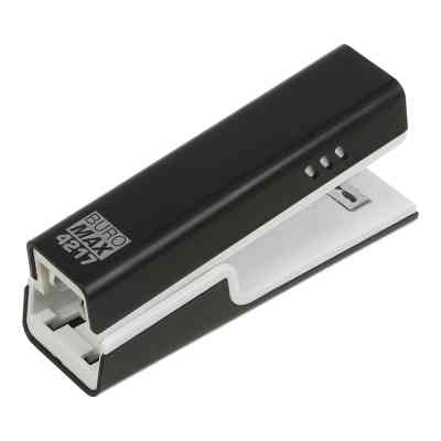 Степлер Buromax пластиковый, 20 листов, (скобы №24;26), 129,6 x 38,9 x 59,2 мм, черный (BM.4217-01) Винница