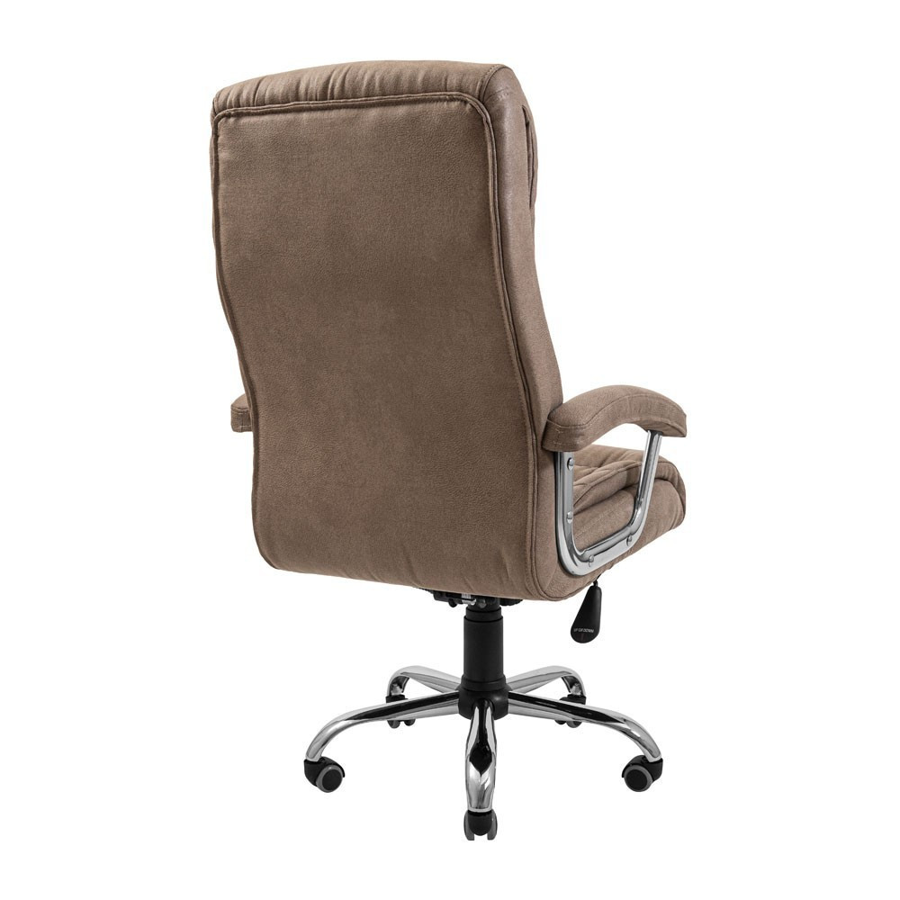 Офисное Кресло Руководителя Prinston М1 Tilt Хром Коричневый Киев - изображение 4