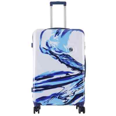 Чемодан Semi Line Print 28" L White/Blue (T5653-3) Винница