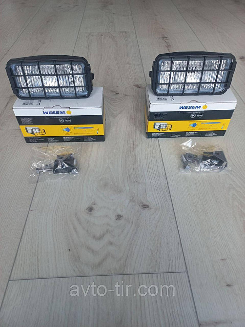 Протитуманні галогенні фари Wesem 12/24V (2ШТ) HP2.10045 Протитуманна галогенна фара біла Луцк - изображение 1