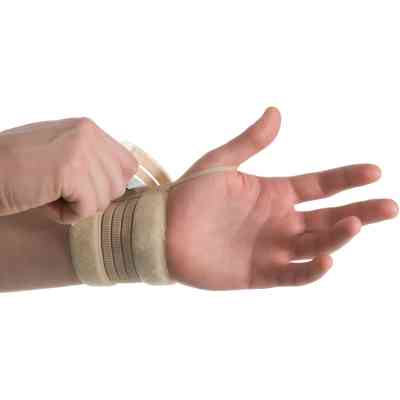 Бандаж MedTextile Бандаж на промінезап'ясний суглоб еластичний, розмір S/ (4820137293702) Винница