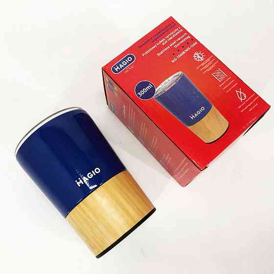 Довговічний термос з вакуумною ізоляцією, Туристичний термос для холодних і гарячих напоїв WA-22 Івано-Франківськ